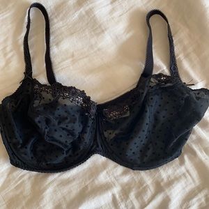 Curvy Kate 38G(UK)/38I(US) unlined black bra